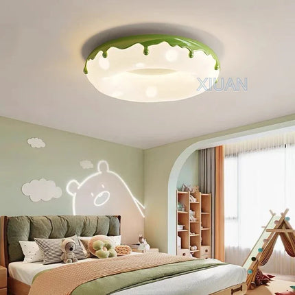 Lustre rond à bulles pour enfants avec protection des yeux — LZ4P9XQ
