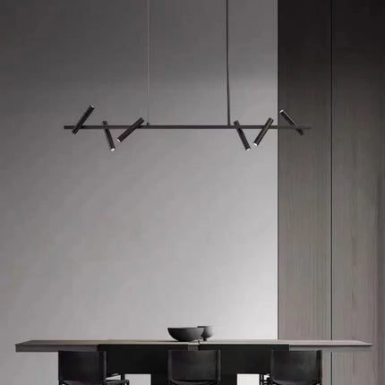 Lustre LED rotatif avec hauteur réglable minimaliste — LZ4X9T2