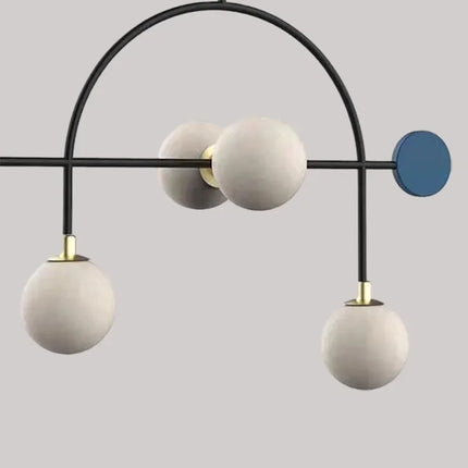 Lustre en verre au design contemporain pour intérieur — LZ4Q7M2