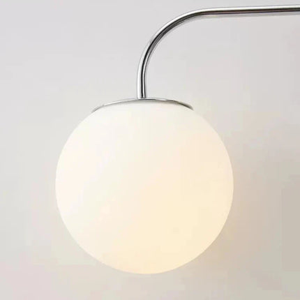 Applique murale moderne à bras long chromé, rotative et rétractable — LZ4QJ7M