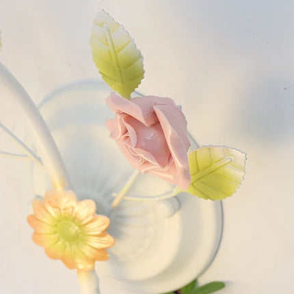 Applique murale moderne à fleurs pour ambiance lumineuse chaleureuse — LZ4X9T1