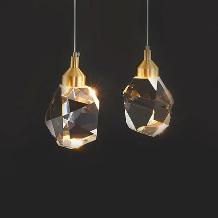Lustre suspension en cristal pour éclairage élégant et moderne — LZ4X9T