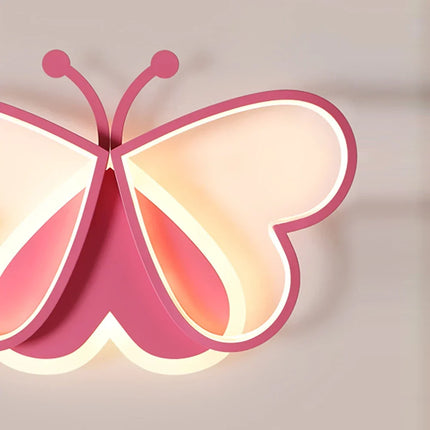 Plafonnier LED encastré en acrylique motif papillon créatif — LZ4X9P