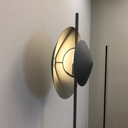 Lampadaire en marbre naturel au design minimaliste moderne pour intérieur élégant — LZ4X9P2Q