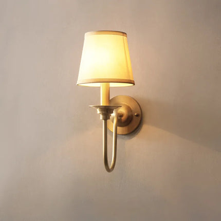 Applique murale cuivre style nordique pour salon et couloir — LZ4X9T2