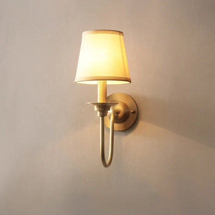 Applique murale américaine en cuivre style nordique simple — LZ4X9J