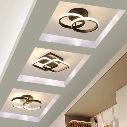 Plafonnier LED moderne en acrylique pour allée et balcon — LZ4X9Q2J
