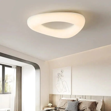 Plafonnier LED moderne en forme de nuages avec télécommande — LZ4X9P