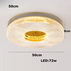 50 cm / Lumière blanche / Quincaillerie en or