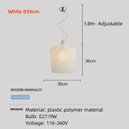 D30cm blanc / CHINE