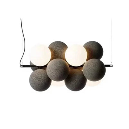 Lustre LED à bulles design Abstracta — LZ4X9T1