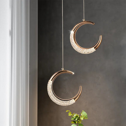 Lustre géométrique en cristal pour décoration intérieure — LZ4P9XJ
