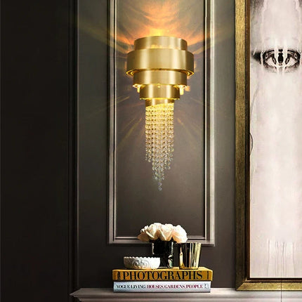 Lustre en cristal au design moderne pour décoration élégante — LZ4X9Q