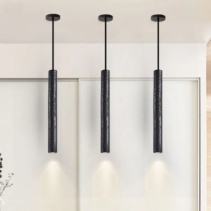 Suspension LED ultra-fine design minimaliste avec trous noirs — LZ7D9Q