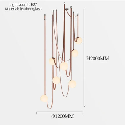 Suspension design italien pour intérieur minimaliste élégant — LZ4X9Q