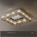 100cm square / Silver frame / Dimmable