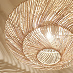 Beige / Diamètre-50cm / Lumière chaude