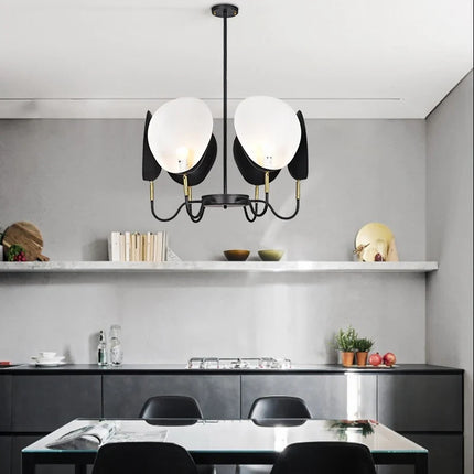 Lustre nordique à 6 têtes design postmoderne pour intérieur — LZ4X9P2