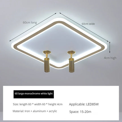 plafonnier led moderne design pour intérieur éclairage surface