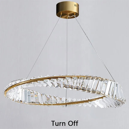 Lustre en cristal pour éclairage raffiné — LZ4X9T2