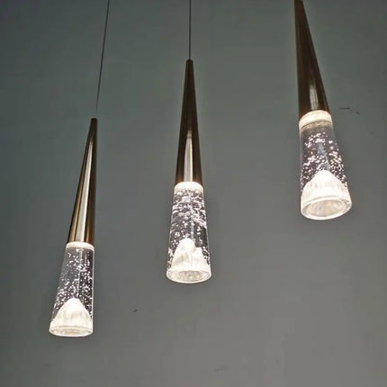 Suspension élégante en cristal pour éclairage intérieur moderne — LZQ7F2