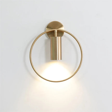 Lampe de chevet LED nordique en métal décoratif — LZ4X9P2