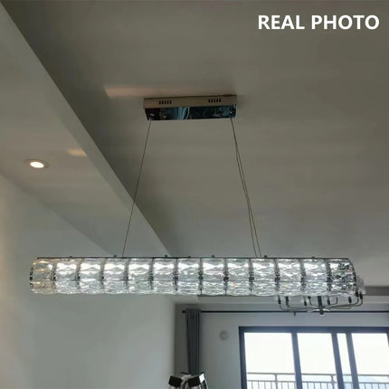 Lustre moderne LED en cristal K9 pour décoration intérieure — LZ4X9M