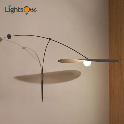 Applique murale rétro à bras long pour chambre — LZ4X9Q2