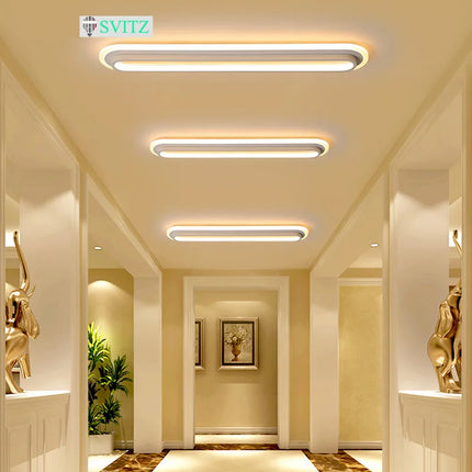 Plafonnier LED moderne à bande pour éclairage intérieur — LZ4X9J