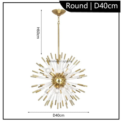 Lustre décoratif en forme de pissenlit — LZ4X9J2