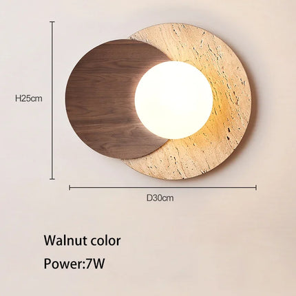 Applique murale décorative au style médiéval et wabi-sabi — LZ4G7Q2