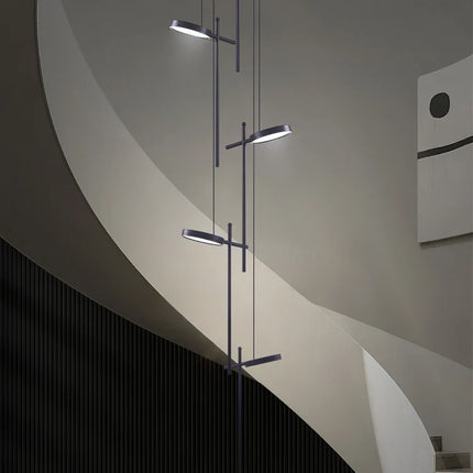 Lustre suspendu LED design créatif en acrylique 2023 — LZ4X9Q2