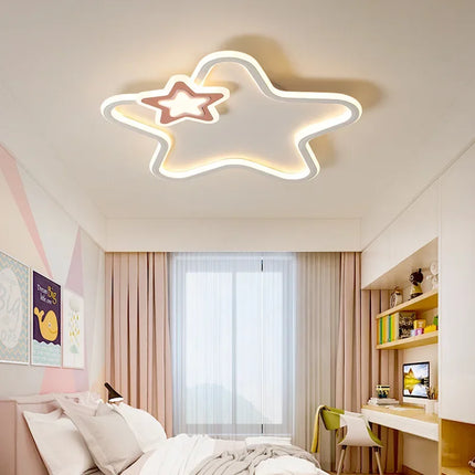 Plafonnier LED moderne en forme d’étoile pour intérieur — LZ4X9J