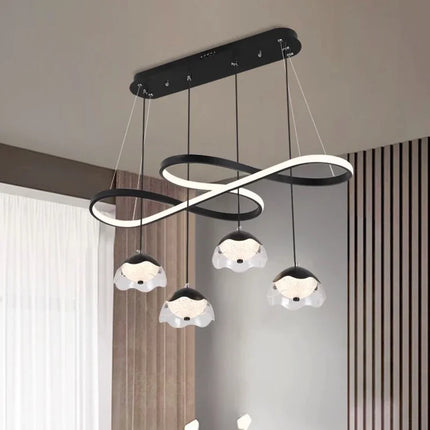 Lustre LED suspendu moderne pour éclairage intérieur décoratif — LZ4X9P2
