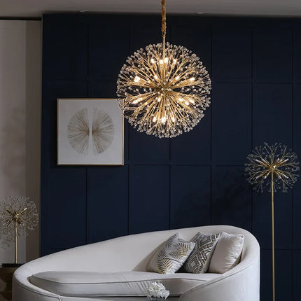 Lustre moderne en cristal pour décoration intérieure lumineuse — LZ4X9P2Q