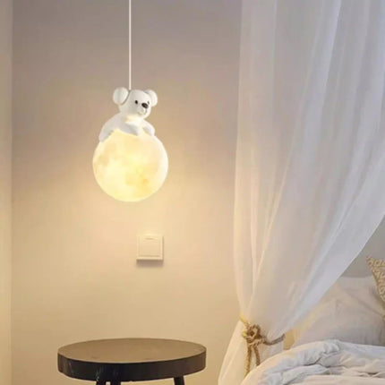Suspension lumineuse chiot mignon pour décoration chambre enfant — LZ4D7XQ