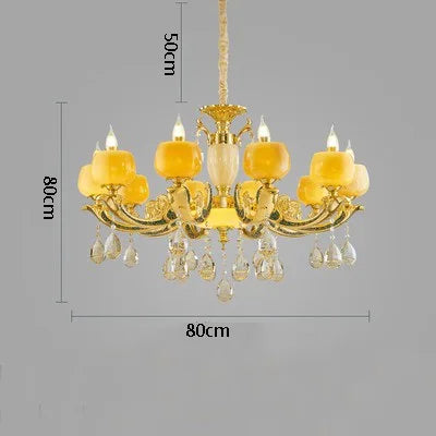 Lustre suspension rétro en alliage de zinc pour ambiance chaleureuse — LZ4X9M2