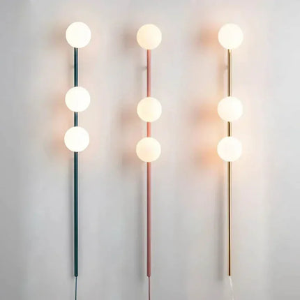 Applique murale LED longue avec prise câble intégrée — LZ4F9X2