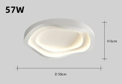 Plafonnier LED rond intelligent pour décoration intérieure élégante — LZ4X9T2
