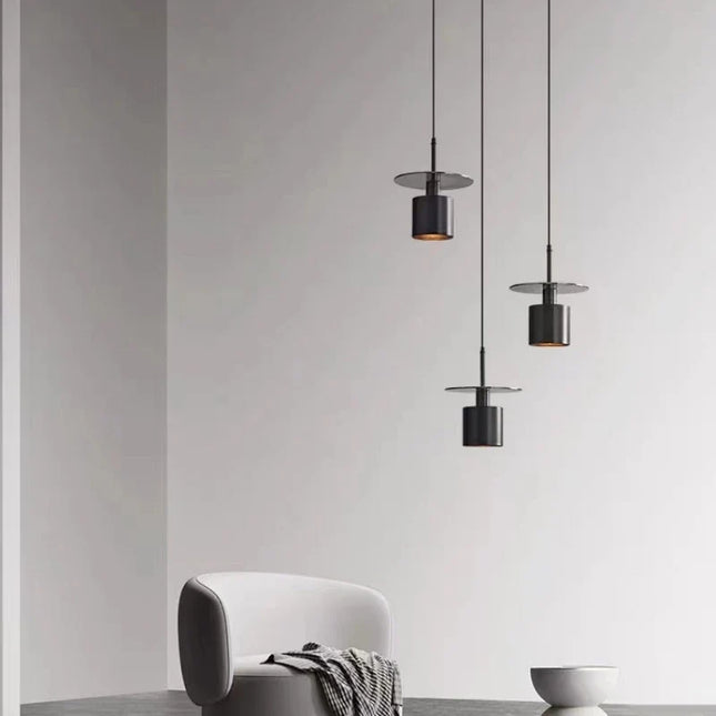Suspension LED en laiton avec cordon réglable pour bar — LZ4X9J