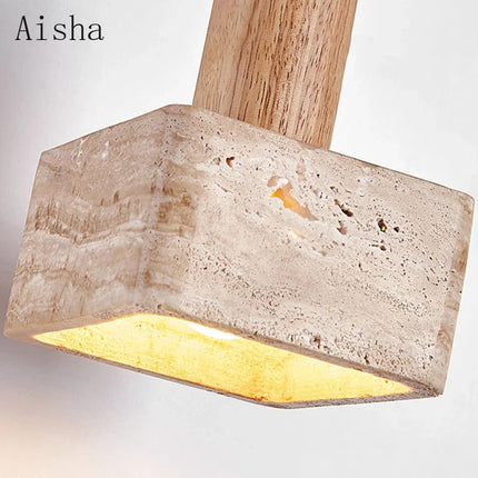 Suspension en pierre naturelle au style scandinave pour intérieur — LZ4N7Q2H