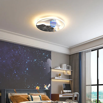 Lustre créatif astronaute lumineux pour décoration intérieure — LZ4X9M