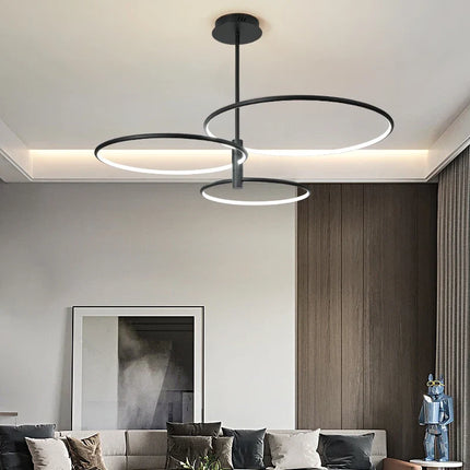 Lustre LED moderne et créatif pour éclairage intérieur de luxe — LZ4X9P