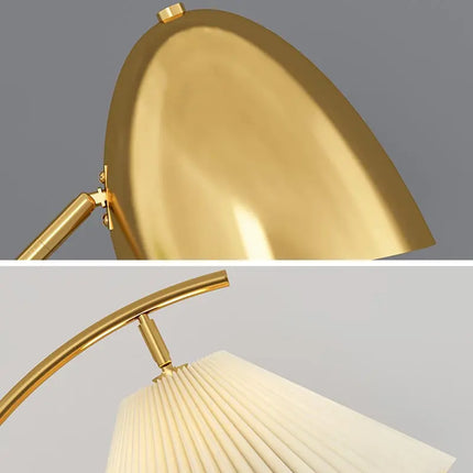 Lampadaire LED nordique avec abat-jour en tissu pour intérieur — LZ4X9P