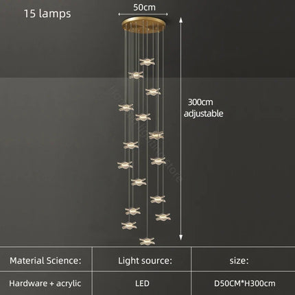 Plafonnier design moderne pour éclairage intérieur élégant — LZ4X9M