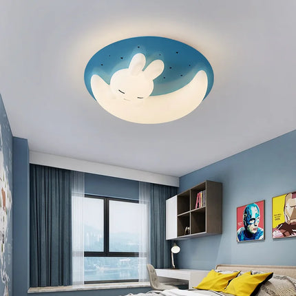 Plafonnier LED design nordique en forme de lapin pour intérieur — LZ4X9B2