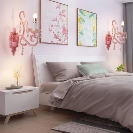 Applique murale LED cristal au design scandinave pour chambre d’enfants — LZ4X9P2