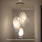3 lumières D40 50 60cm / Lumière chaude