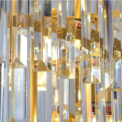 Lustre moderne en cristal pour décoration intérieure lumineuse — LZ4R7Q9