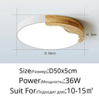 Blanc D50x5cm 36W / Blanc chaud